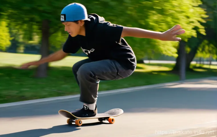 스케이트 사용자 리뷰 - **Prompt 2: Smooth and Pristine Skateboard Wheels**
    "A detailed, close-up shot of a skateboard's...